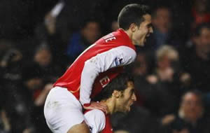RvP celebrates with the Flamster