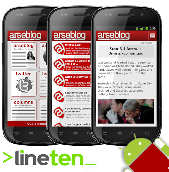 Arseblog Android app