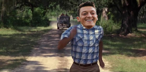 Mesut would run for days a time ...