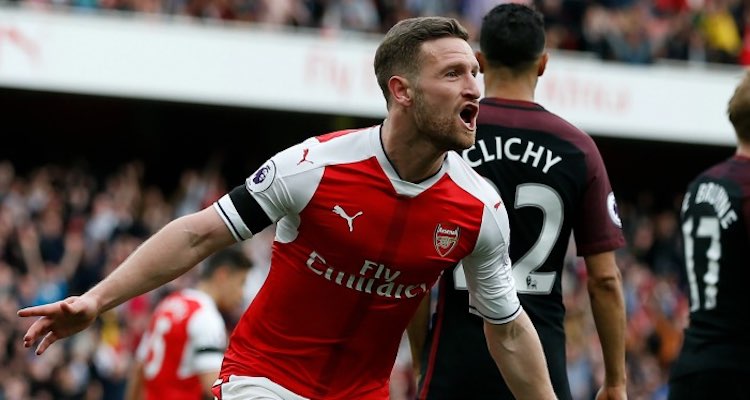 Arsenal 2-2 Man City: Mustafi salvages a point after early goals problem surfaces once more